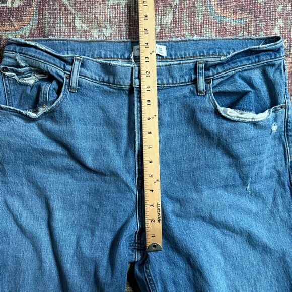 Abercrombie & Fitch Women’s The 90’s Relaxed Jean High Rise size 34- 18R - Picture 5 of 11